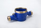 High Power Brass Water Meter Body , Customized Cold Water Flow Meter
